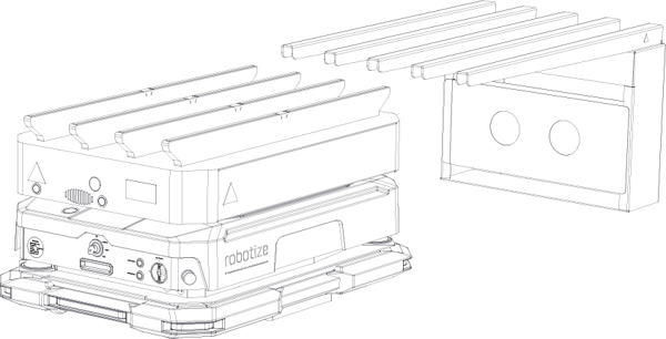 GoPal P35 w. Quick Mover - outline